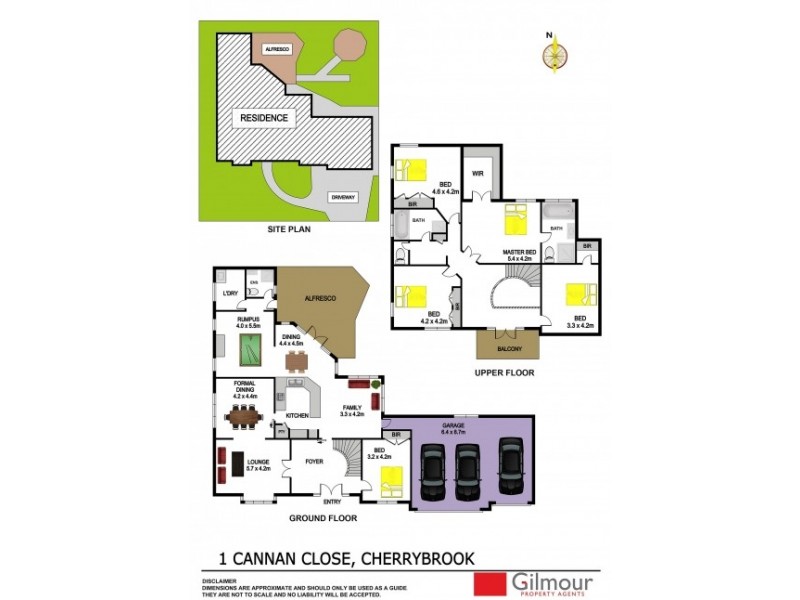 1 Cannan Close, Cherrybrook NSW 2126 Floorplan