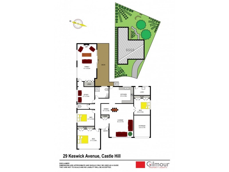 29 Keswick Avenue, Castle Hill NSW 2154 Floorplan