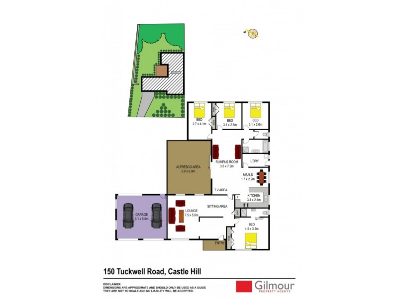 150 Tuckwell Road, Castle Hill NSW 2154 Floorplan
