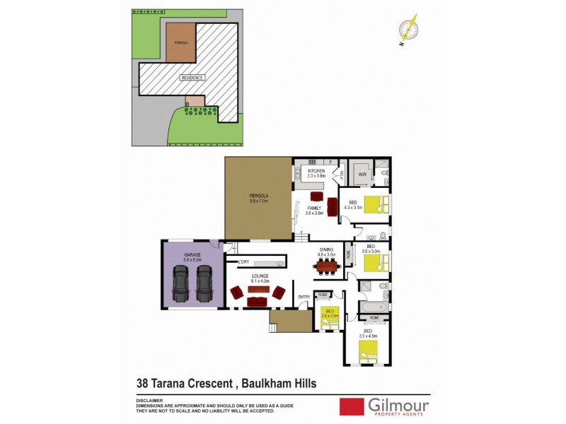 38 Tarana Crescent, Baulkham Hills NSW 2153 Floorplan