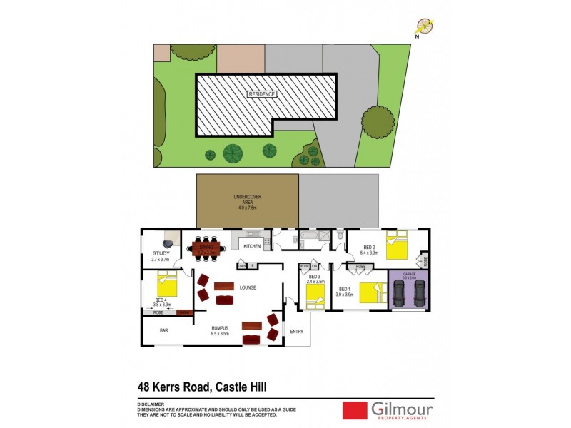 48 Kerrs Road, Castle Hill NSW 2154 Floorplan