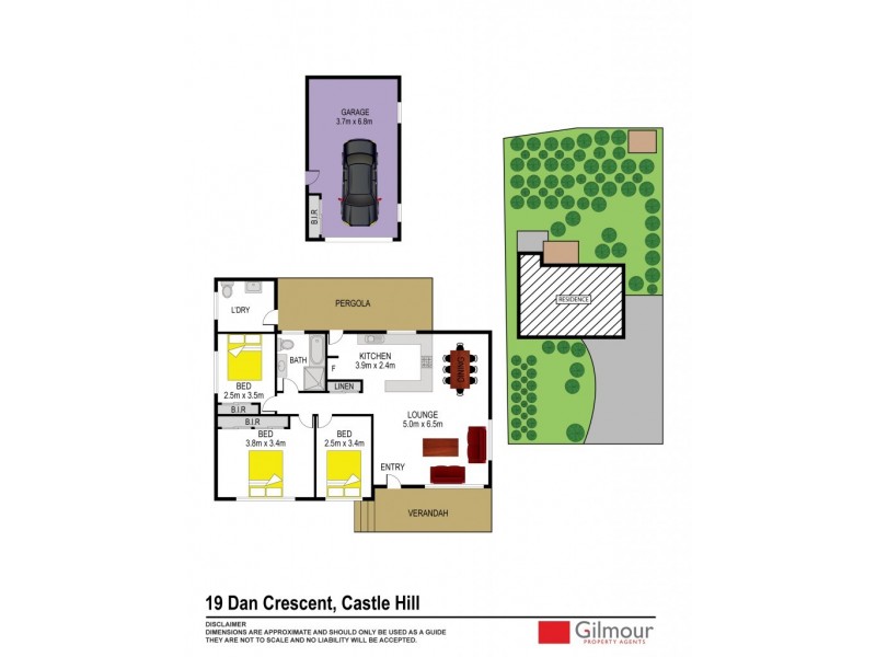 19 Dan Crescent, Castle Hill NSW 2154 Floorplan