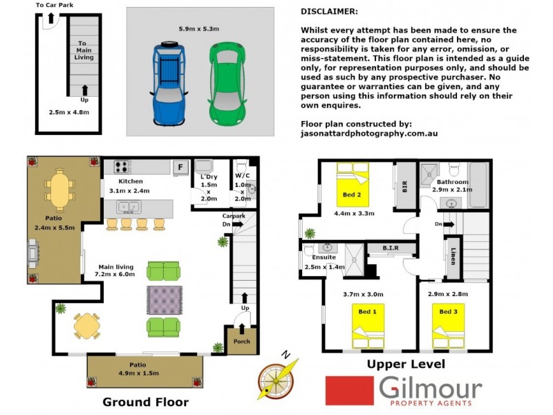 33/1-11 Rosa Crescent, Castle Hill NSW 2154 Floorplan