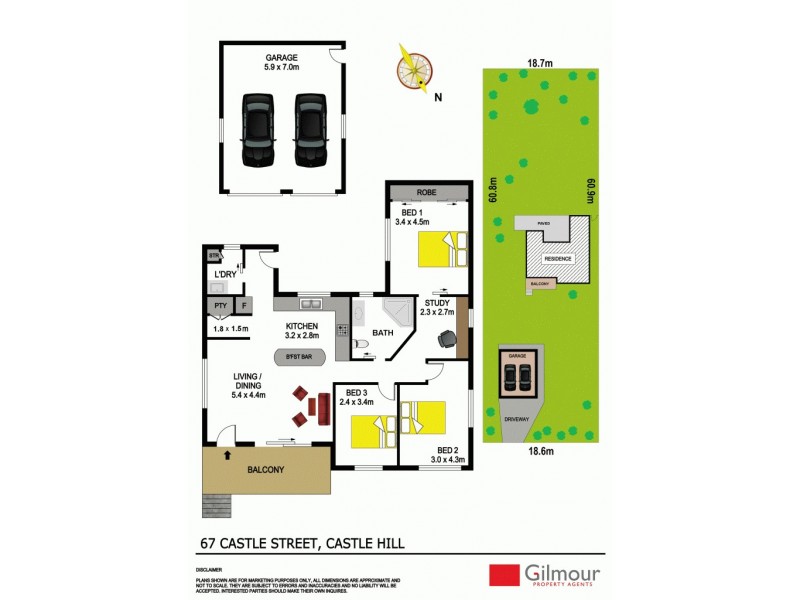 67 Castle Street, Castle Hill NSW 2154 Floorplan