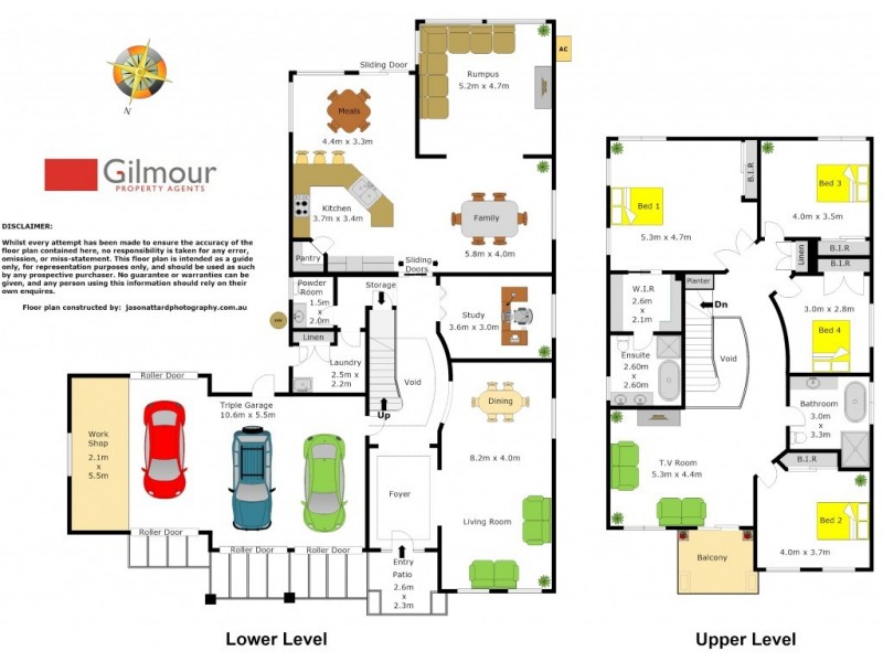 6 Eric Cooper Drive, Castle Hill NSW 2154 Floorplan
