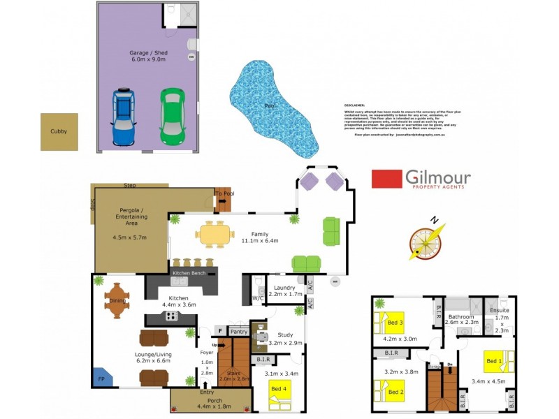 46 Benalla Avenue, Kellyville NSW 2155 Floorplan