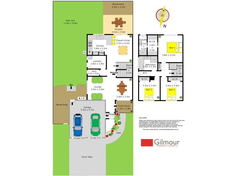 1/9 Gindurra Avenue, Castle Hill NSW 2154 Floorplan