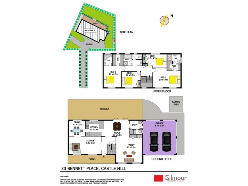 30 Bennett Place, Castle Hill NSW 2154 Floorplan
