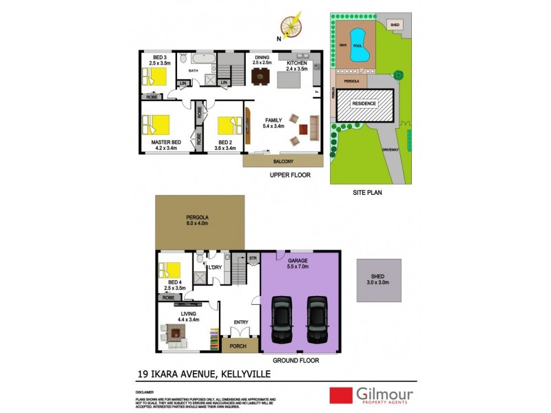 19 Ikara Avenue, Kellyville NSW 2155 Floorplan