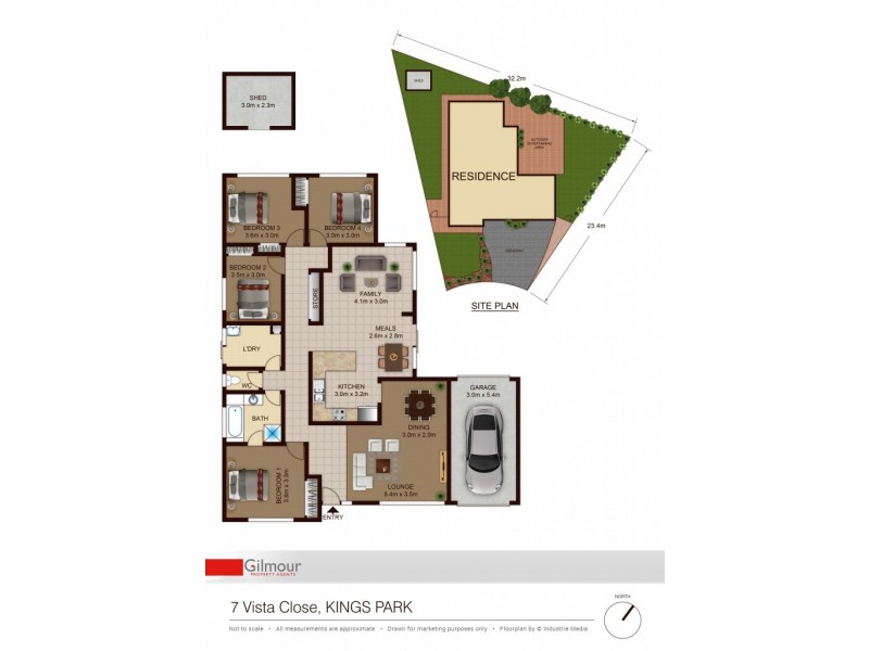 7 Vista Close, Kings Park NSW 2148 Floorplan