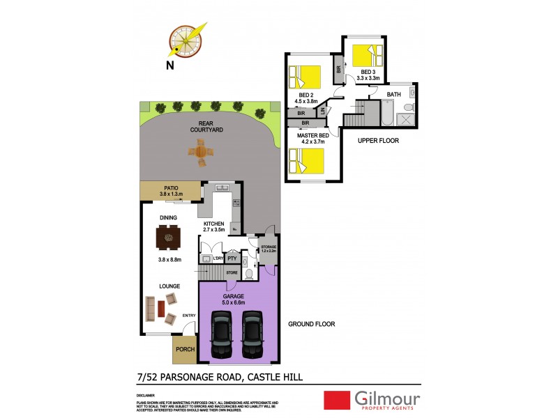 7/52 Parsonage Road, Castle Hill NSW 2154 Floorplan