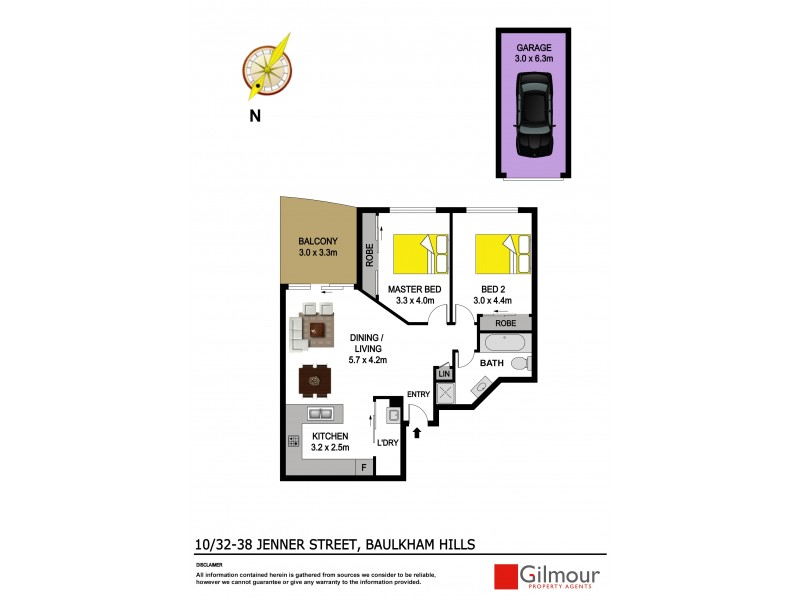 10/32-38 Jenner Street, Baulkham Hills NSW 2153 Floorplan