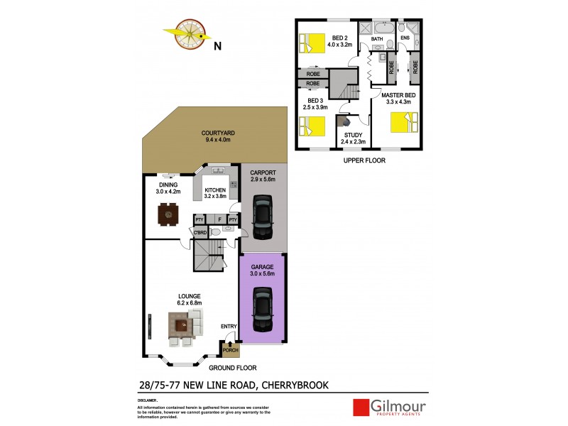 28/75-77 New Line Road, Cherrybrook NSW 2126 Floorplan