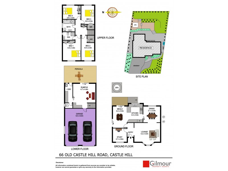 66 Old Castle Hill Road, Castle Hill NSW 2154 Floorplan