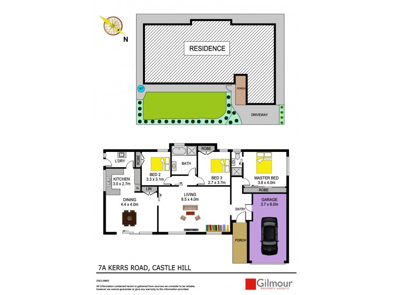 7A Kerrs Road, Castle Hill NSW 2154 Floorplan