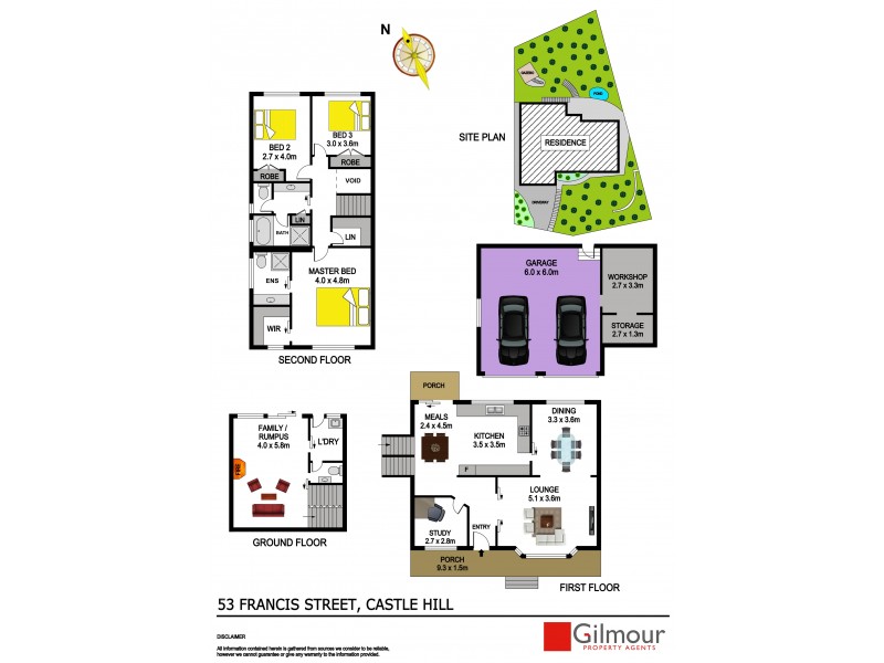 53 Francis Street, Castle Hill NSW 2154 Floorplan