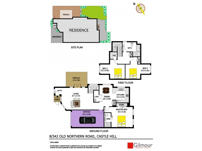 8/342 Old Northern Road, Castle Hill NSW 2154 Floorplan