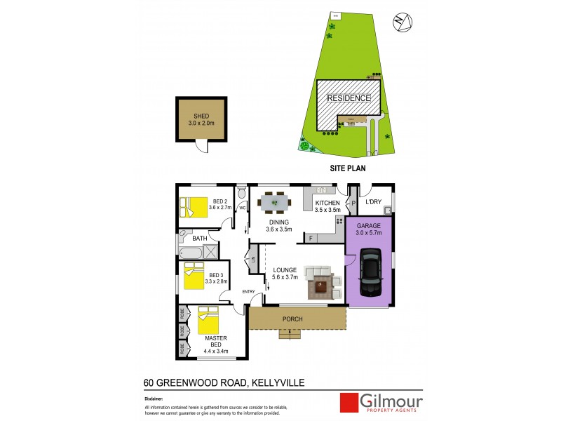 60 Greenwood Road, Kellyville NSW 2155 Floorplan