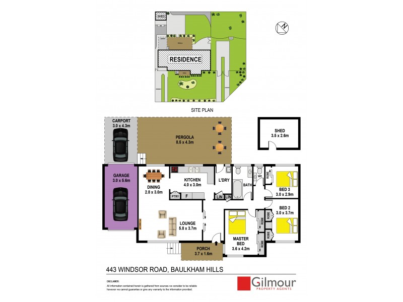 443 Windsor Road, Baulkham Hills NSW 2153 Floorplan