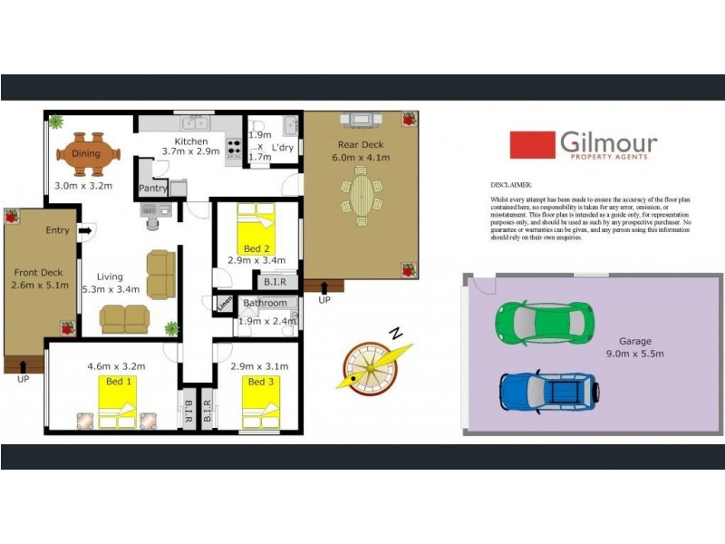 6 Katherine Place, Castle Hill NSW 2154 Floorplan