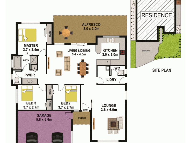 27 Southwaite Crescent, Glenwood NSW 2768 Floorplan