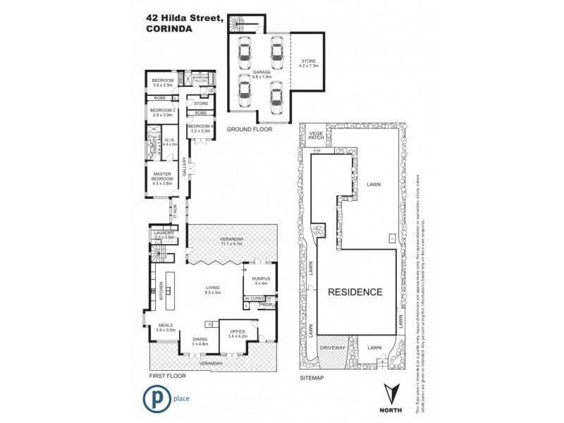 42 Hilda Street, Corinda QLD 4075 Floorplan