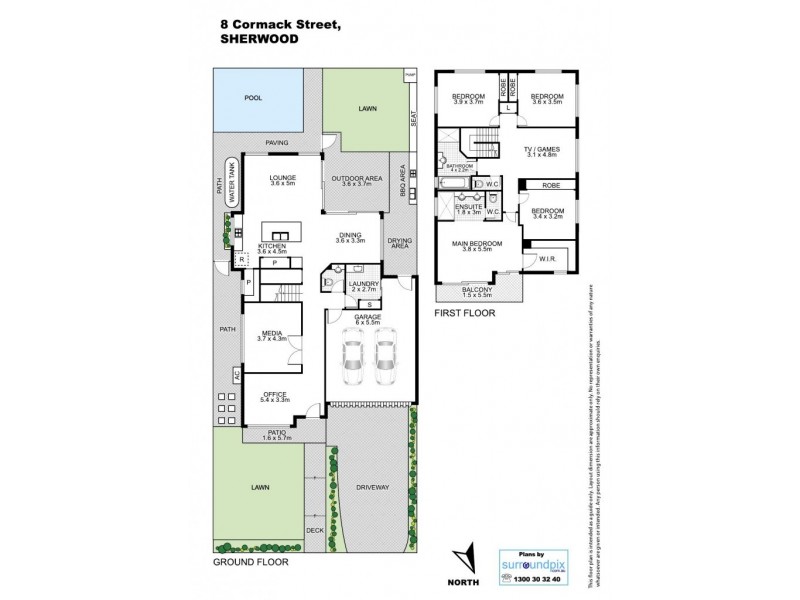 8 Cormack Street, Sherwood QLD 4075 Floorplan