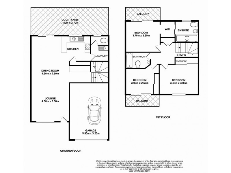 70/130 Jutland Street, Oxley QLD 4075 Floorplan