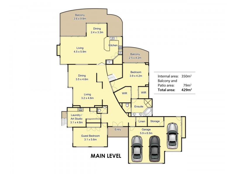 29 Birchwood Crescent, Brookwater QLD 4300 Floorplan