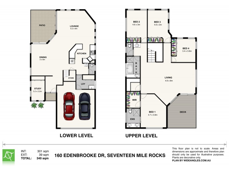 160 Edenbrooke Drive, Seventeen Mile Rocks QLD 4073 Floorplan