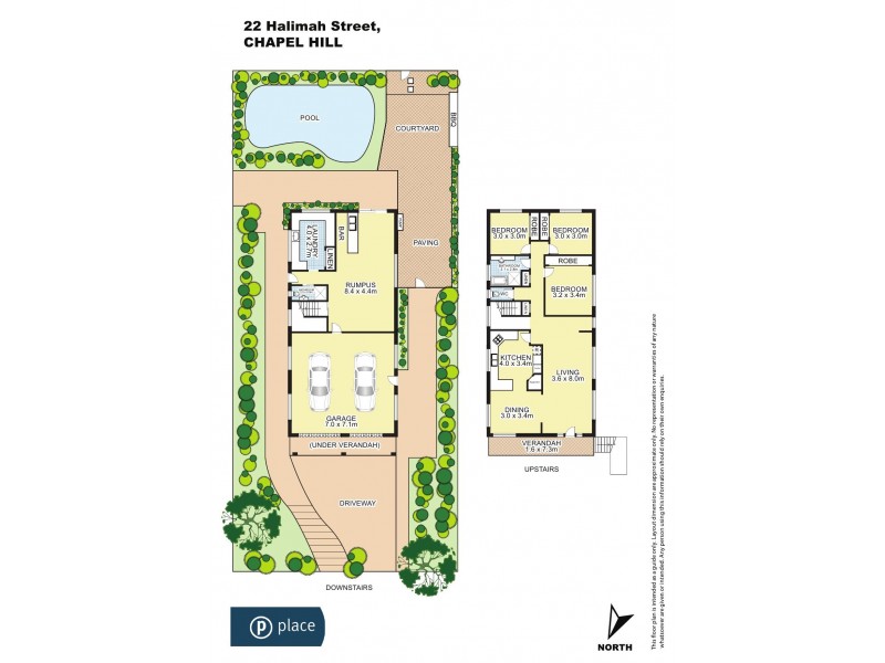 22 Halimah Street, Chapel Hill QLD 4069 Floorplan