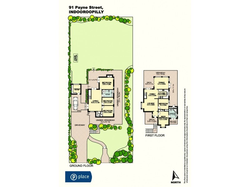 91 Payne Street, Indooroopilly QLD 4068 Floorplan