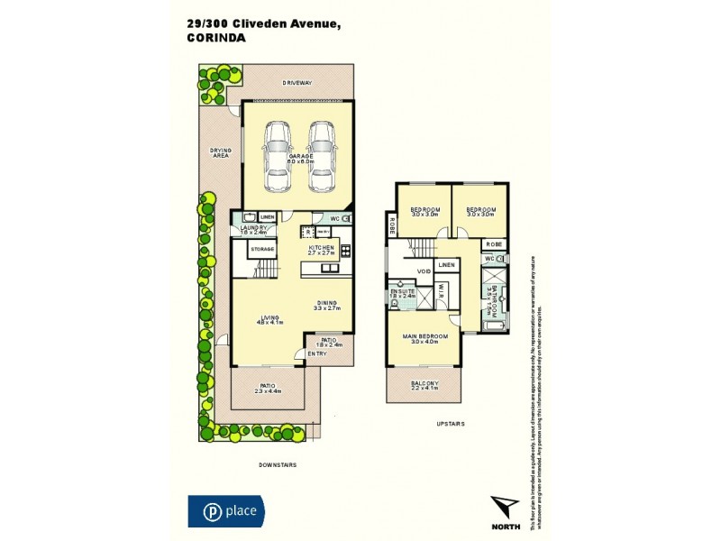 29/300 Cliveden Avenue, Corinda QLD 4075 Floorplan
