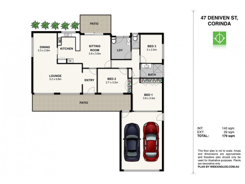 47 Deniven Street, Corinda QLD 4075 Floorplan