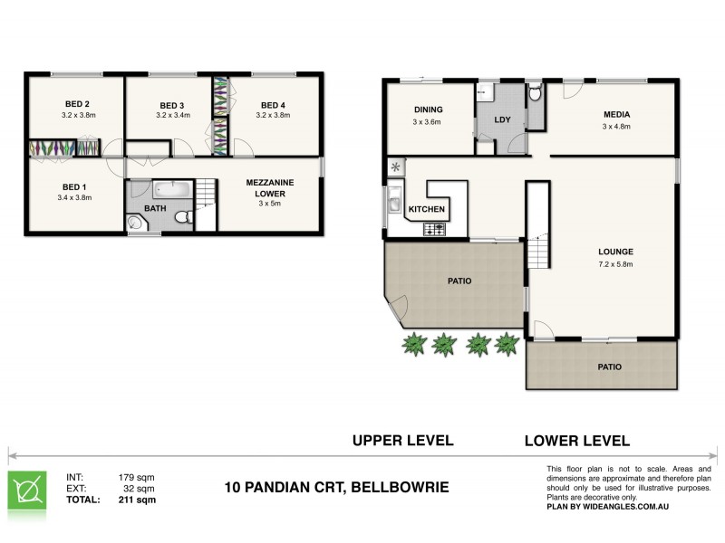 10 Pandian Crescent, Bellbowrie QLD 4070 Floorplan