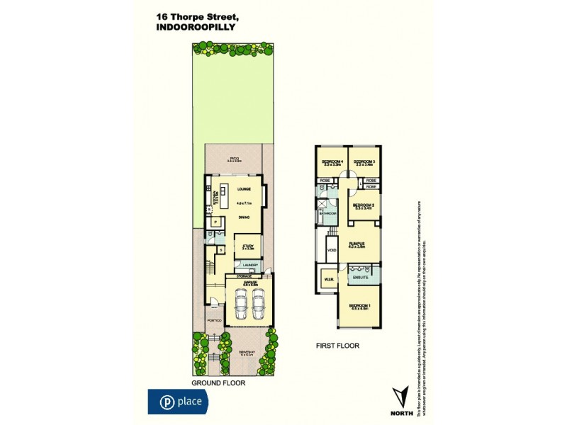 16 Thorpe St, Indooroopilly QLD 4068 Floorplan