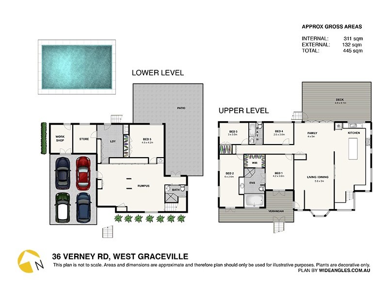 36 Verney Road West, Graceville QLD 4075 Floorplan
