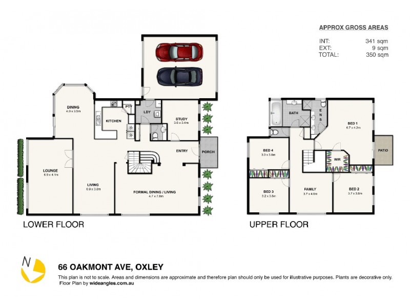 66 Oakmont Avenue, Oxley QLD 4075 Floorplan