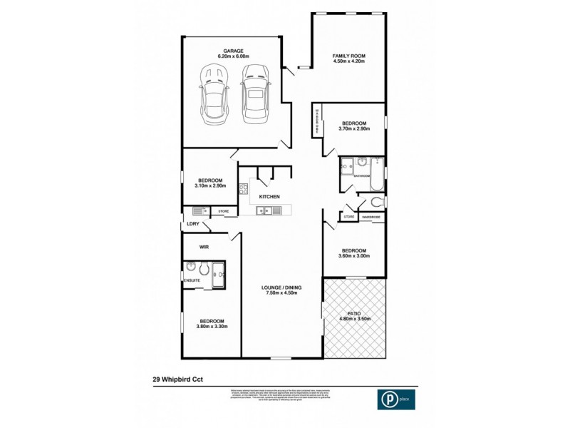 29 Whipbird Circuit, Victoria Point QLD 4165 Floorplan