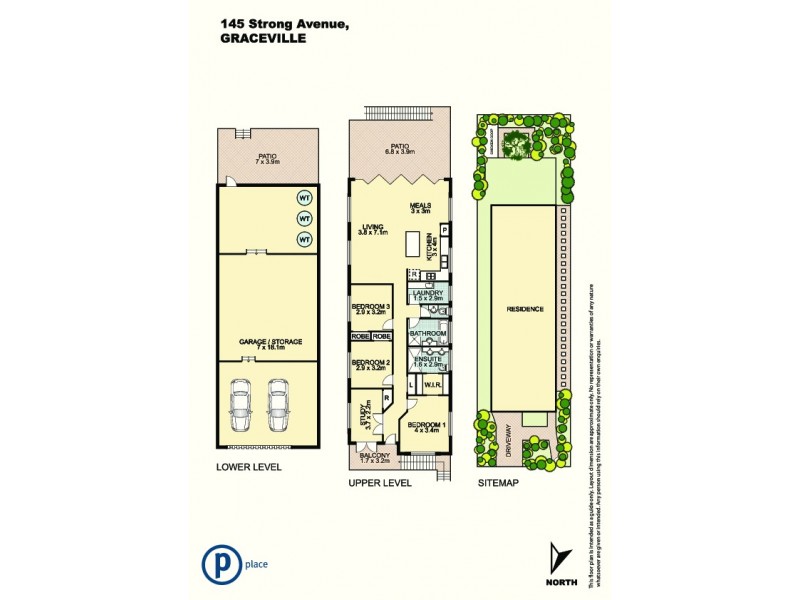 145 Strong Avenue, Graceville QLD 4075 Floorplan