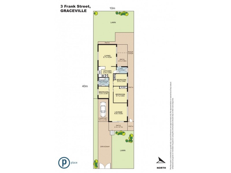3 Frank Street, Graceville QLD 4075 Floorplan