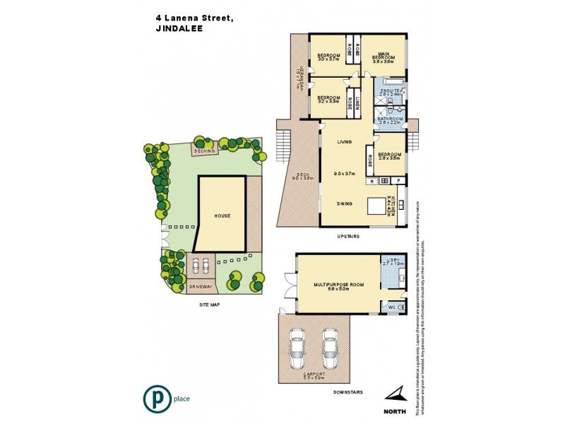 4 Lanena Street, Jindalee QLD 4074 Floorplan