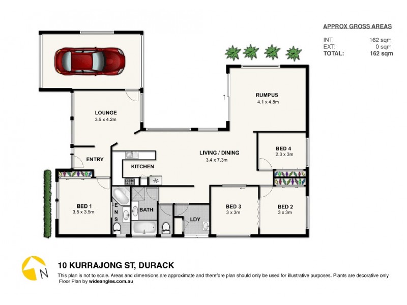 10 Kurrajong Street, Durack QLD 4077 Floorplan