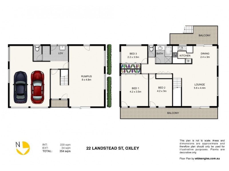 22 Landstead Street, Oxley QLD 4075 Floorplan