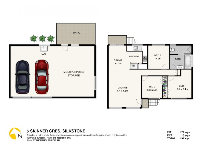 5 Skinner Crescent, Silkstone QLD 4304 Floorplan