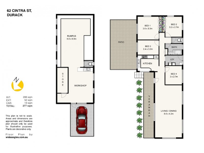 62 Cintra Street, Durack QLD 4077 Floorplan