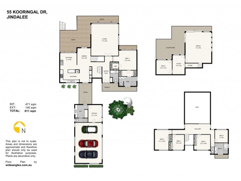 55 Kooringal Drive, Jindalee QLD 4074 Floorplan