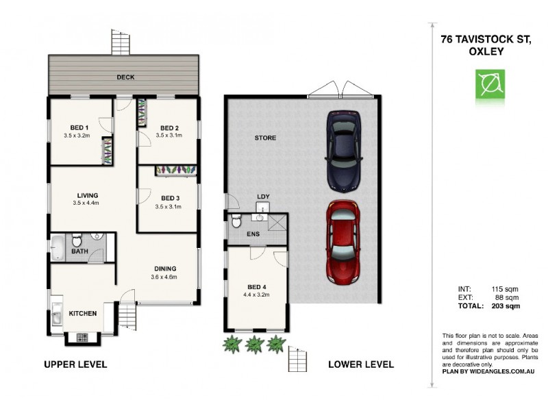 76 Tavistock Street, Oxley QLD 4075 Floorplan