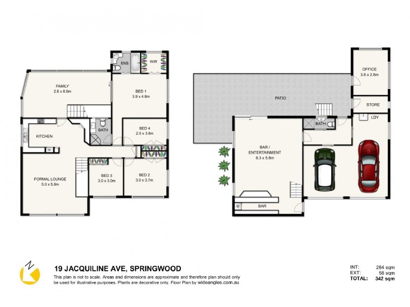 19 Jacqueline Avenue, Springwood QLD 4127 Floorplan