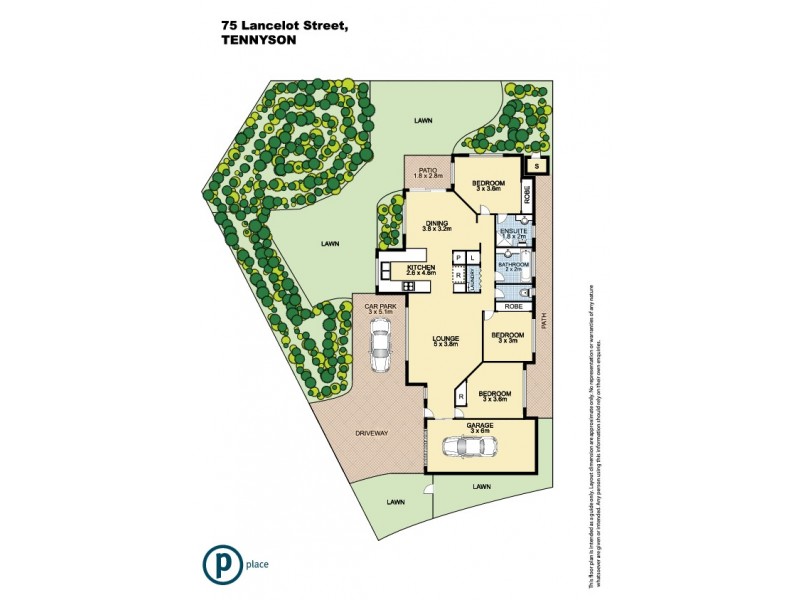 75 Lancelot Street, Tennyson QLD 4105 Floorplan